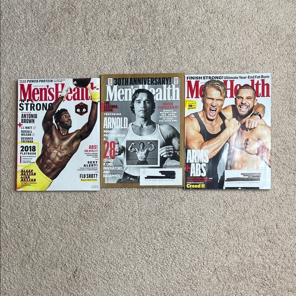 Men's Health Magazines